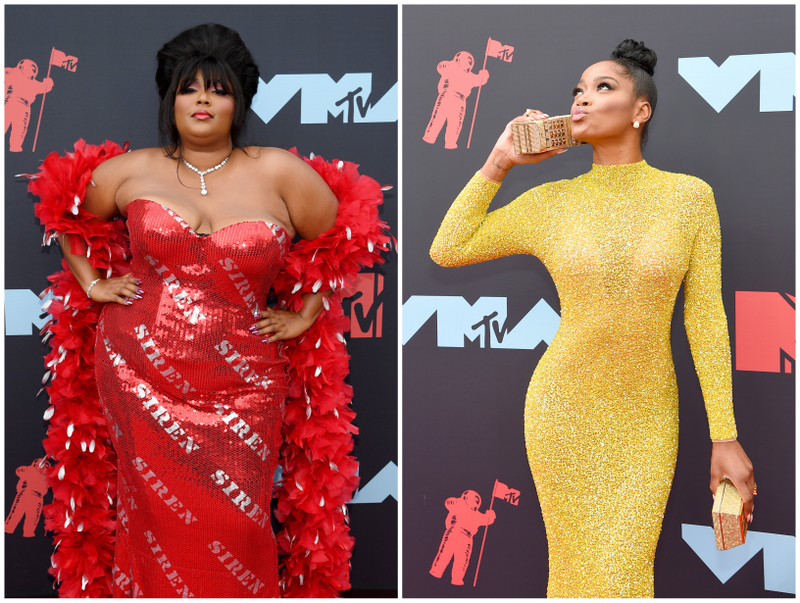 Lizzo (left) and Keke Palmer